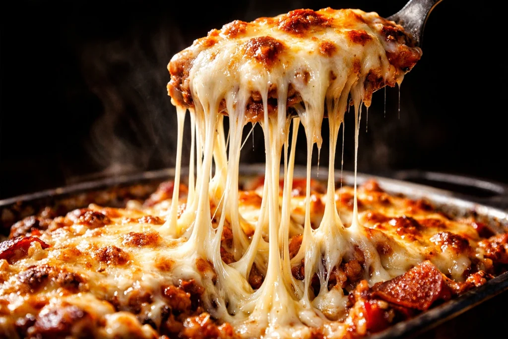 Best Cheese to Use for the Cheesiest Pizza Casserole