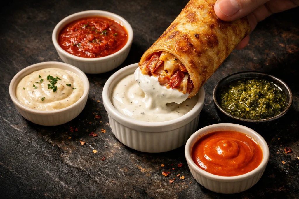 Best Dipping Sauces for Pizza Burritos