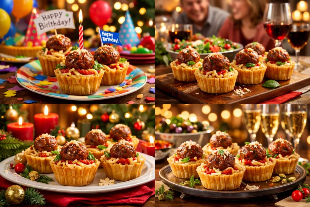 Best Occasions to Serve Mini Meatball Cupcakes