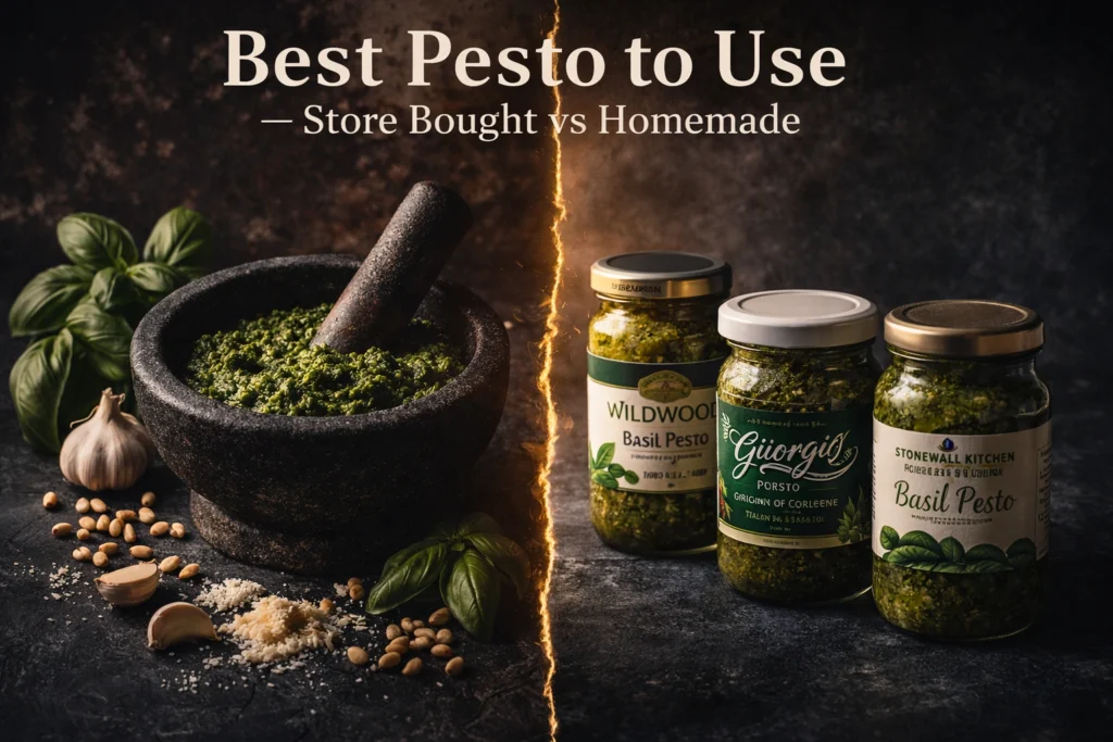 Best Pesto to Use — Store Bought vs Homemade