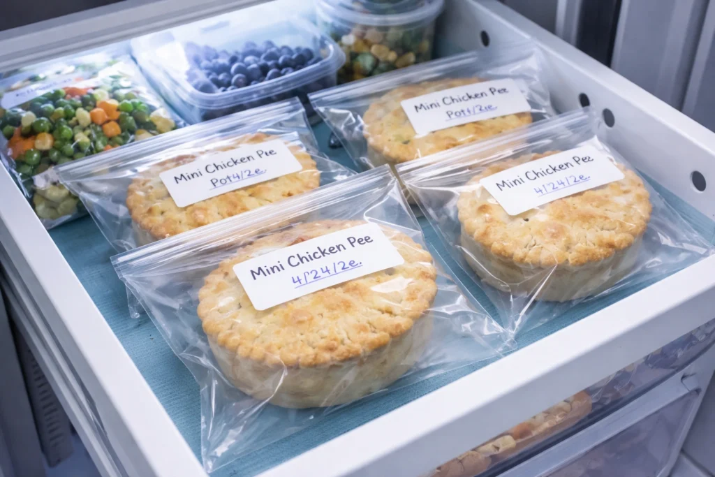 Can You Freeze Mini Chicken Pot Pies?
