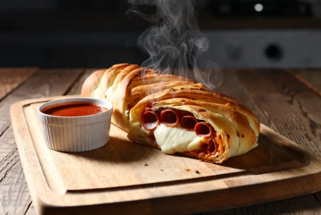 Cheesy Pepperoni Stromboli: Better Than Takeout