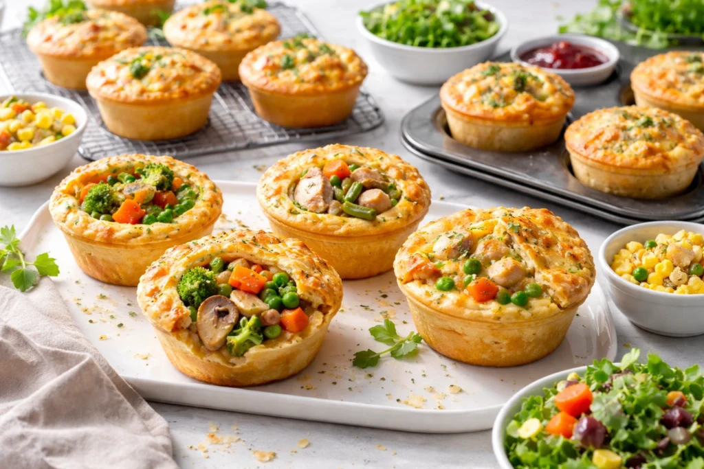 Easy Mini Chicken Pot Pie Variations and Substitutions