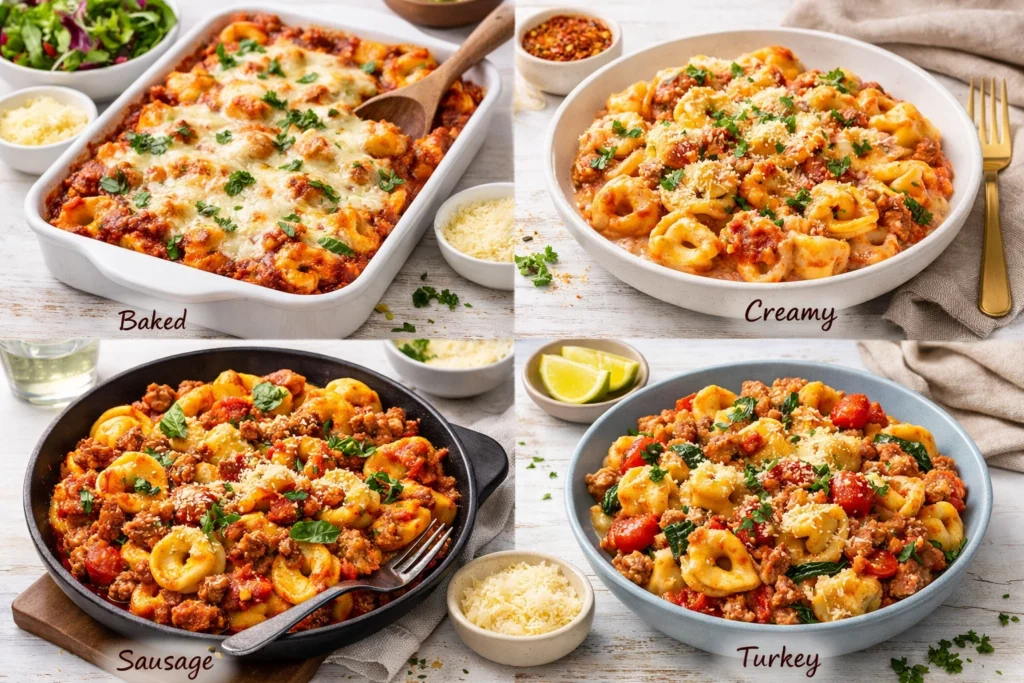 Easy Variations of Meat Sauce Tortellini Pasta You Should Try