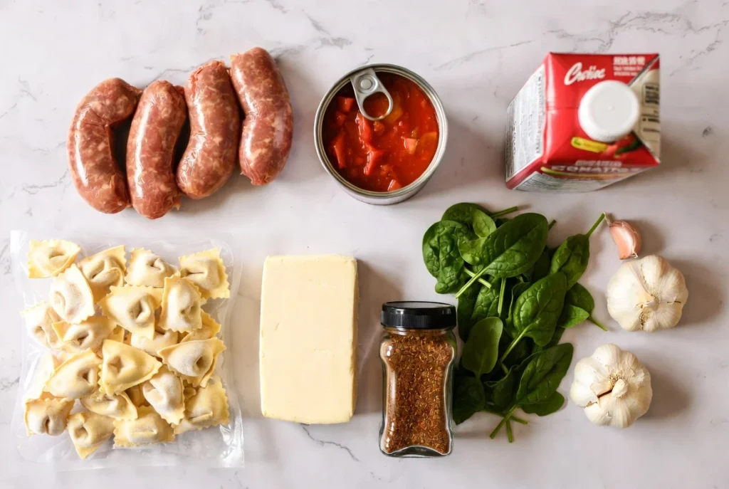 Essential Ingredients for Perfect Creamy Tortellini Soup