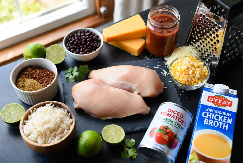 Essential Ingredients for the Perfect Mexican Chicken Casserole