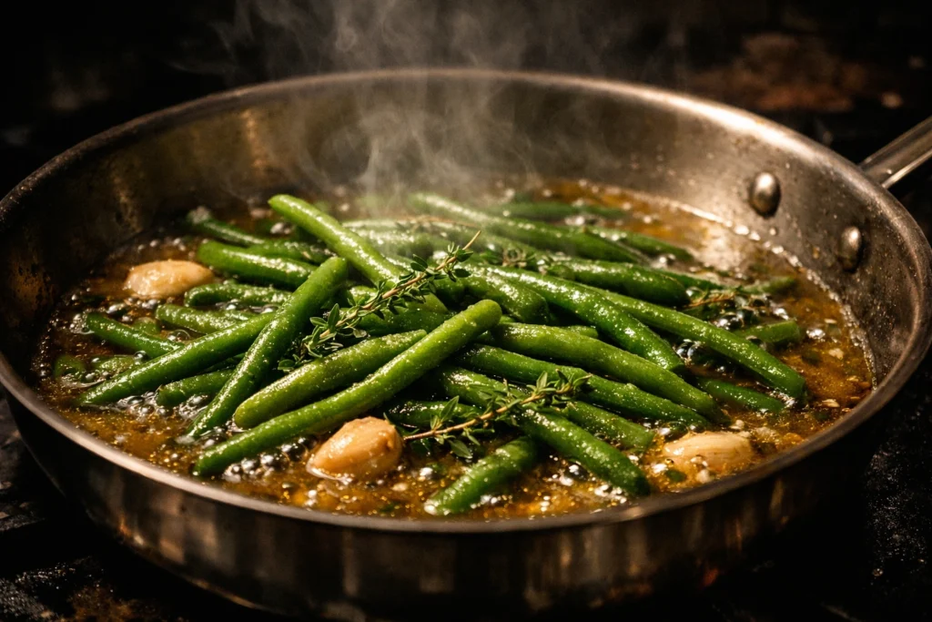 Frozen Green Beans Stove Top With Chicken Broth Recipe