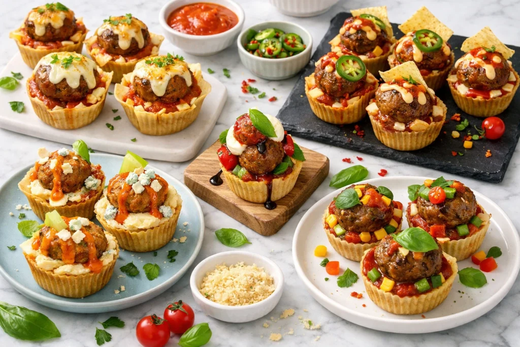 Fun Variations of Mini Meatball Cupcakes to Try
