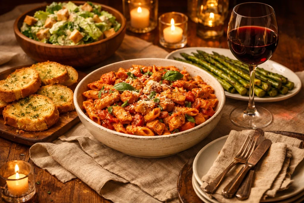 10. What to Serve with Tomato Chicken Pasta for a Complete Dinner Experience