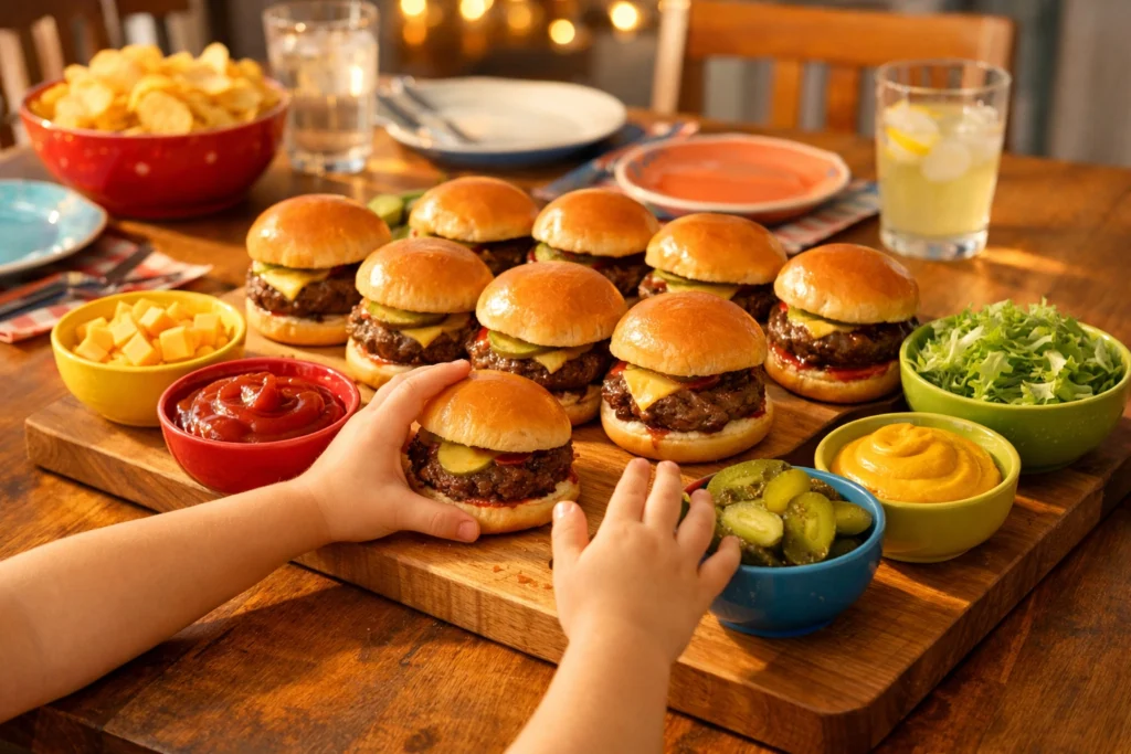 12. Fun and Simple Slider Bar Dinner Night Kids Go Absolutely Crazy For Every Time