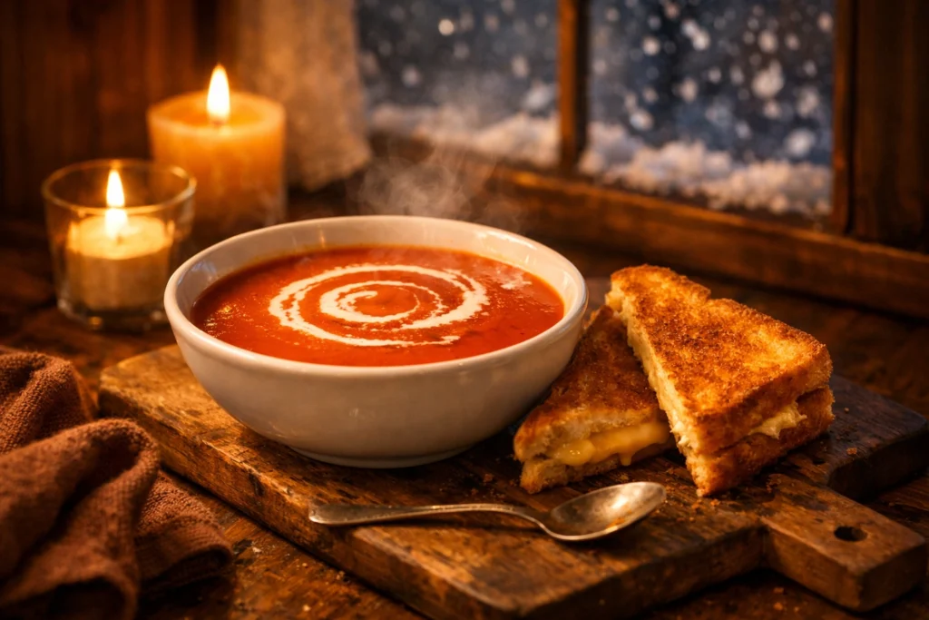 13. Kid Friendly Soup and Grilled Cheese Combo That Warms Every Heart on Cold Nights