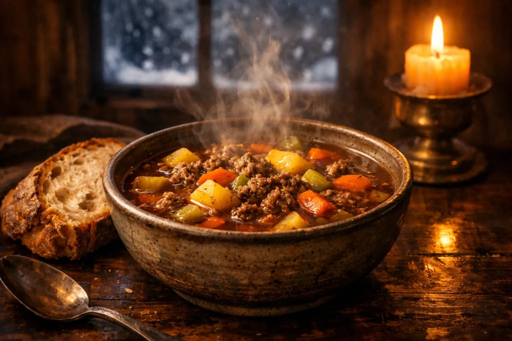 6. Comforting Ground Beef Soup and Stew Recipes Perfect for Cold Winter Nights