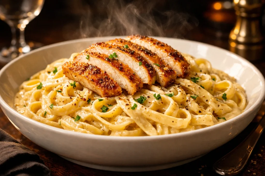 7. Creamy Chicken Alfredo Recipe That Feels Fancy But Takes Only 25 Minutes to Make