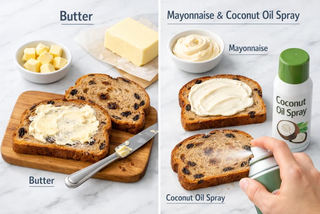 8. How to Make Air Fryer Cinnamon Raisin Grilled Cheese Without Butter for a Lighter Option