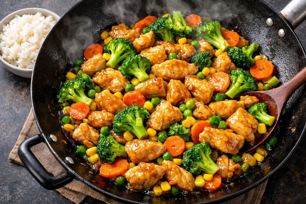 9. Healthy Kid Friendly Stir Fry Dinner With Vegetables Kids Will Actually Eat Happily