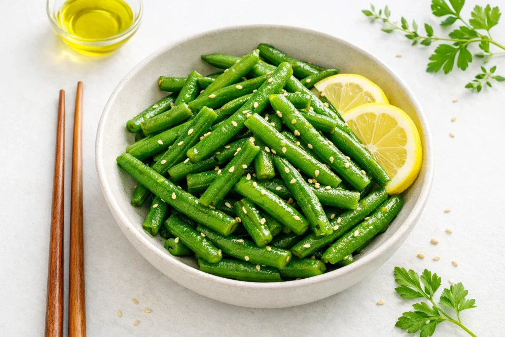 Healthy Frozen Green Beans Stove Top Recipe