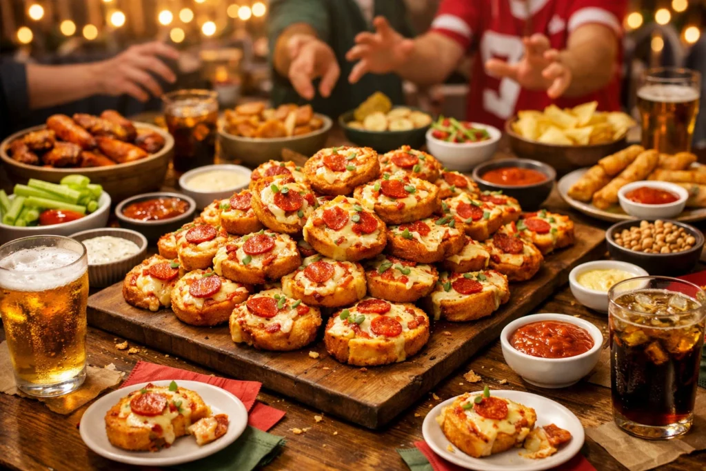 How to Make Mini Garlic Toast Pizzas for a Party or Game Day