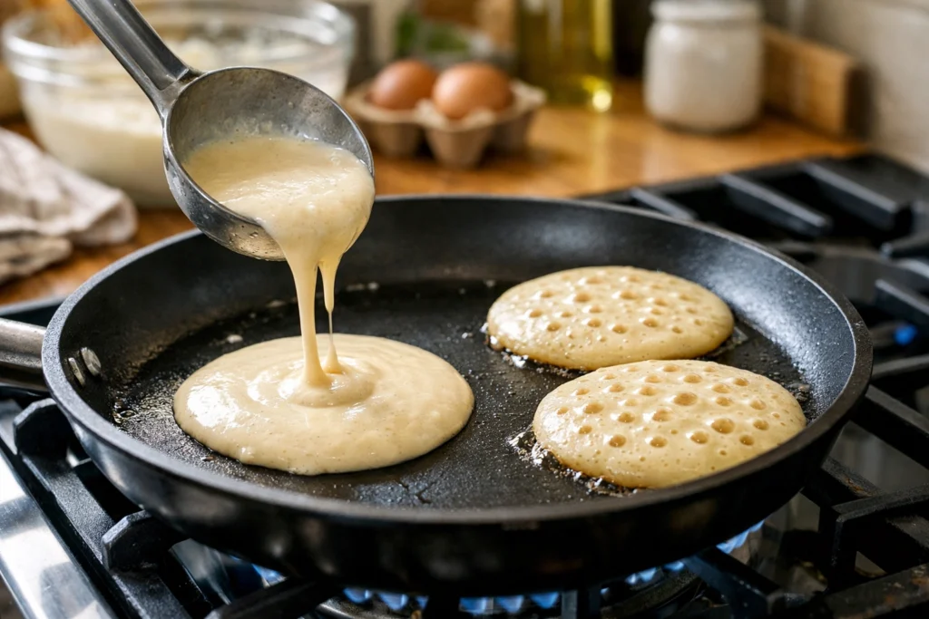 How to Make Muffin Mix Pancakes Step by Step