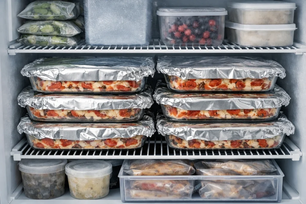 How to Store, Reheat and Freeze Pizza Dinner Casserole