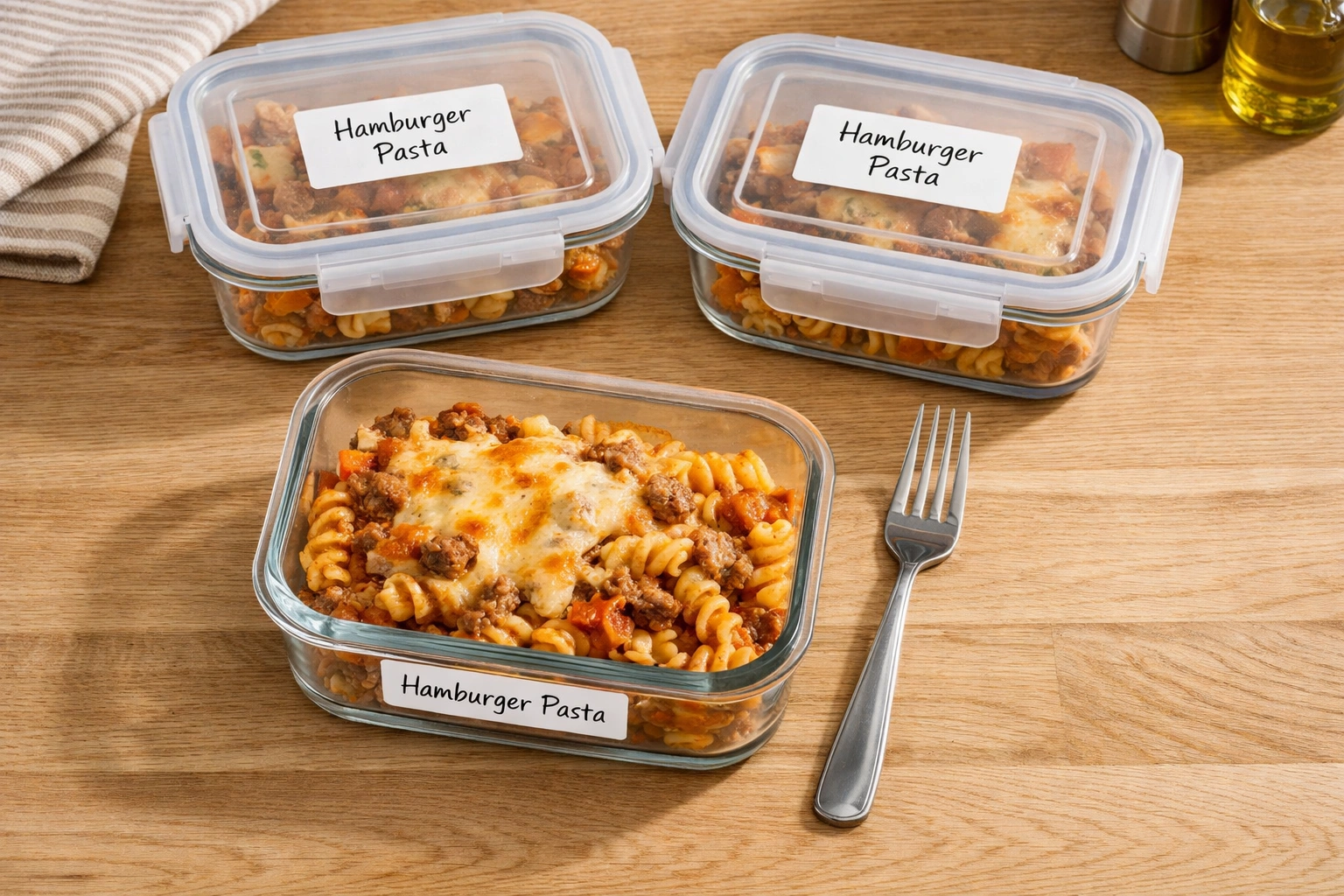 How to Store and Reheat Leftover Hamburger Pasta Casserole