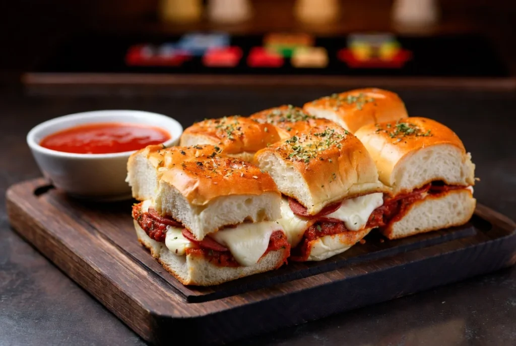 Pepperoni Pizza Sliders: Game Night Gold