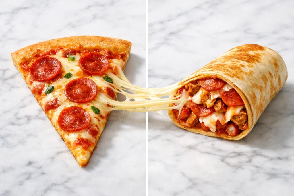 What Are Pizza Burritos?