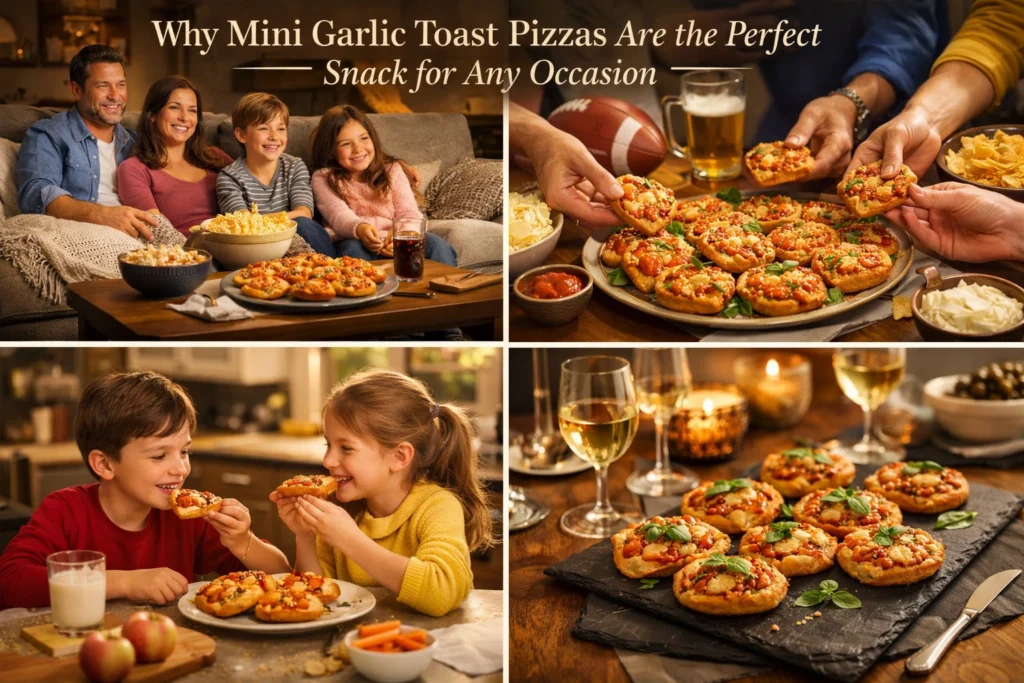 Why Mini Garlic Toast Pizzas Are the Perfect Snack for Any Occasion