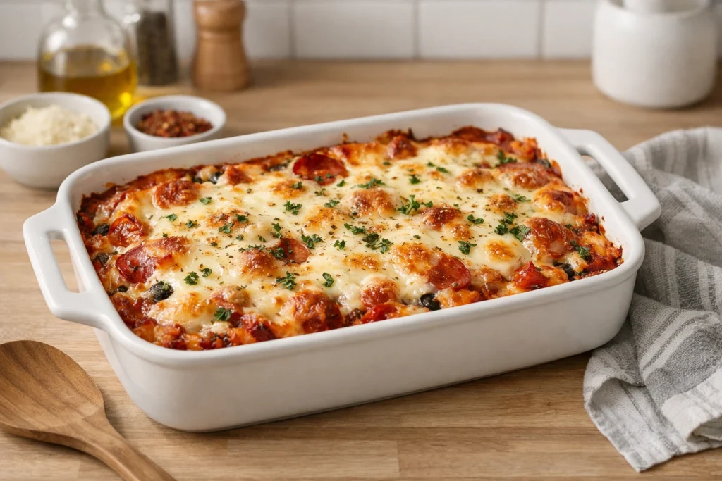 Why This Pizza Casserole Recipe Is a Weekly Family Favorite