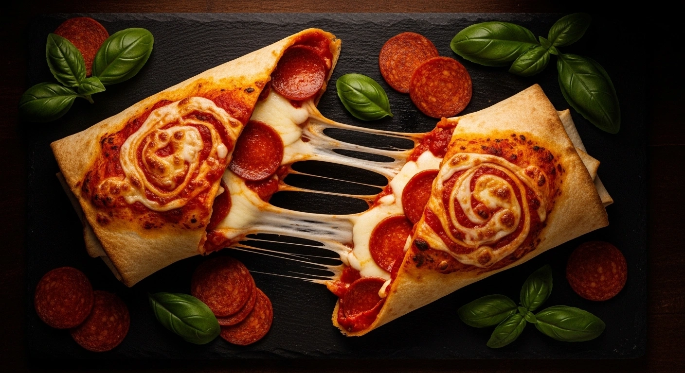 pizza burritos dinner idea