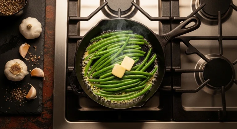 frozen green beans stove top
