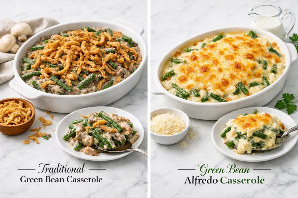 What Is Green Bean Alfredo Casserole?