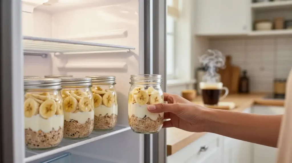Why Banana Overnight Oats With Greek Yogurt Are the Breakfast You Have Been Missing