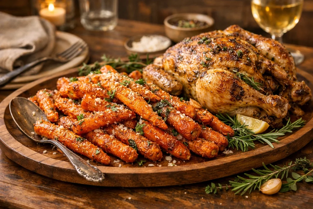 Why Crispy Parmesan Roasted Carrots Are the Perfect Side Dish