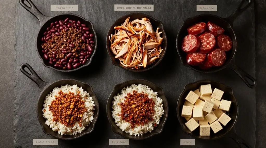 Best Protein Add-Ins for a Complete Kidney Beans and Rice Skillet Meal