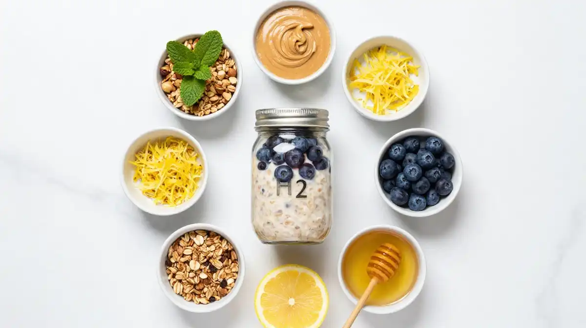 Best Toppings and Mix-Ins for Your Blueberry Overnight Oats With Greek Yogurt