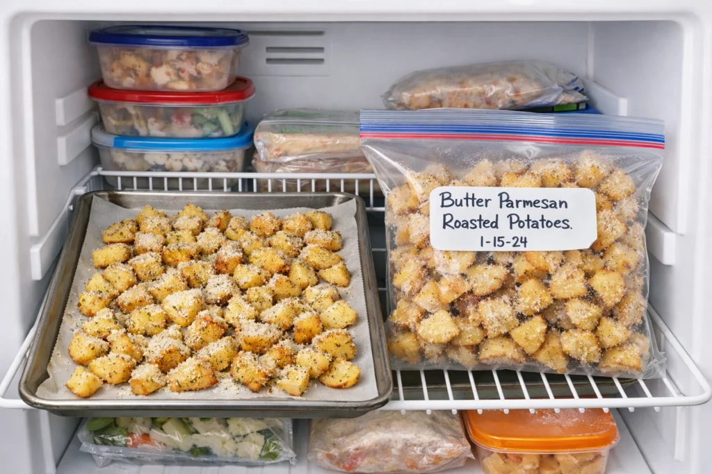 Can You Freeze Butter Parmesan Roasted Potatoes?