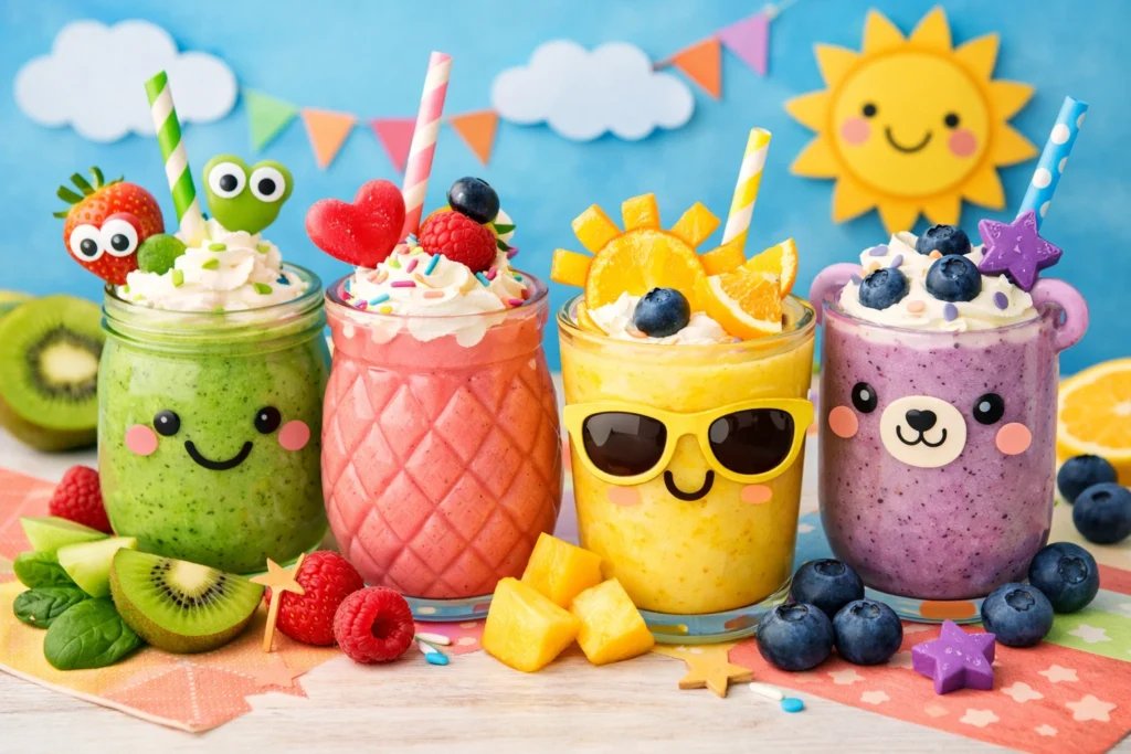 Healthy Smoothie Recipes for Kids That Taste Amazing