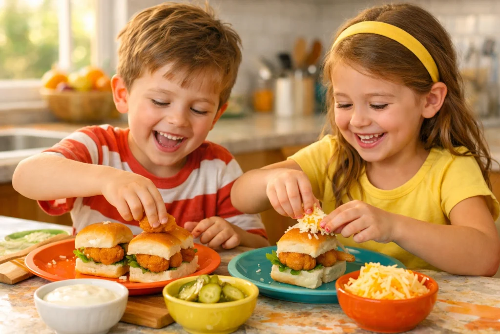 10. Kid Friendly Chicken Nugget Sliders Hawaiian Rolls Ideas the Whole Family Will Love