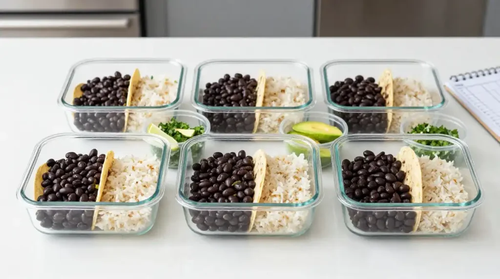 How to Make Easy Black Bean Tacos for Meal Prep and Busy Weeknights