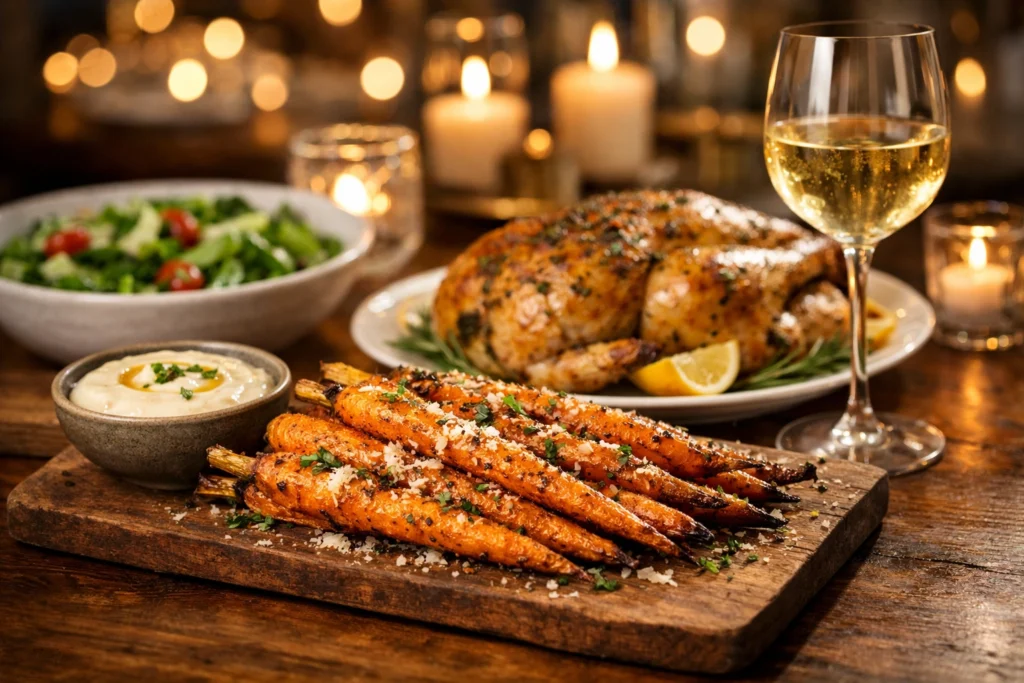 What to Serve With Crispy Parmesan Roasted Carrots