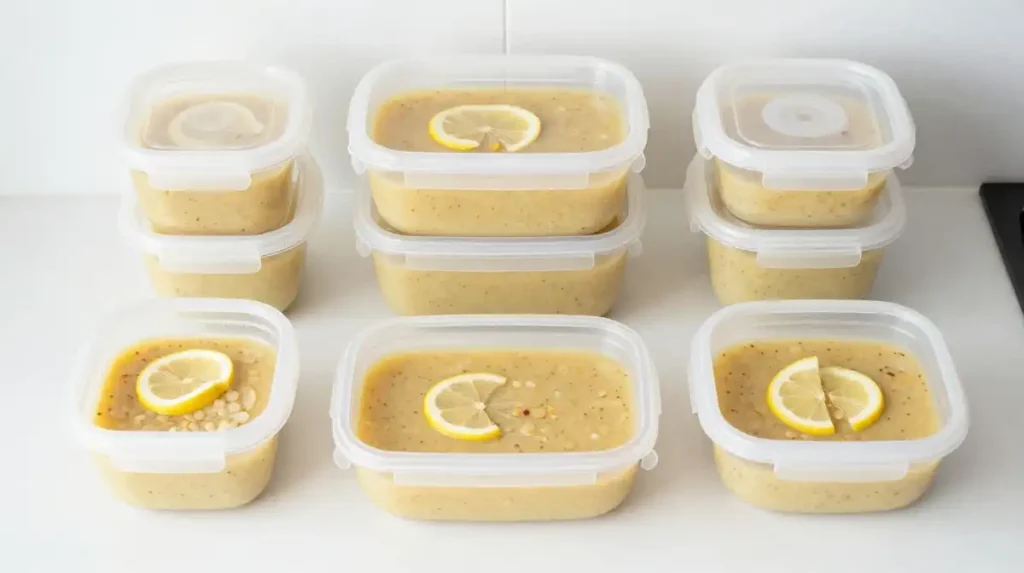 How to Make Lemon Lentil Soup for Meal Prep