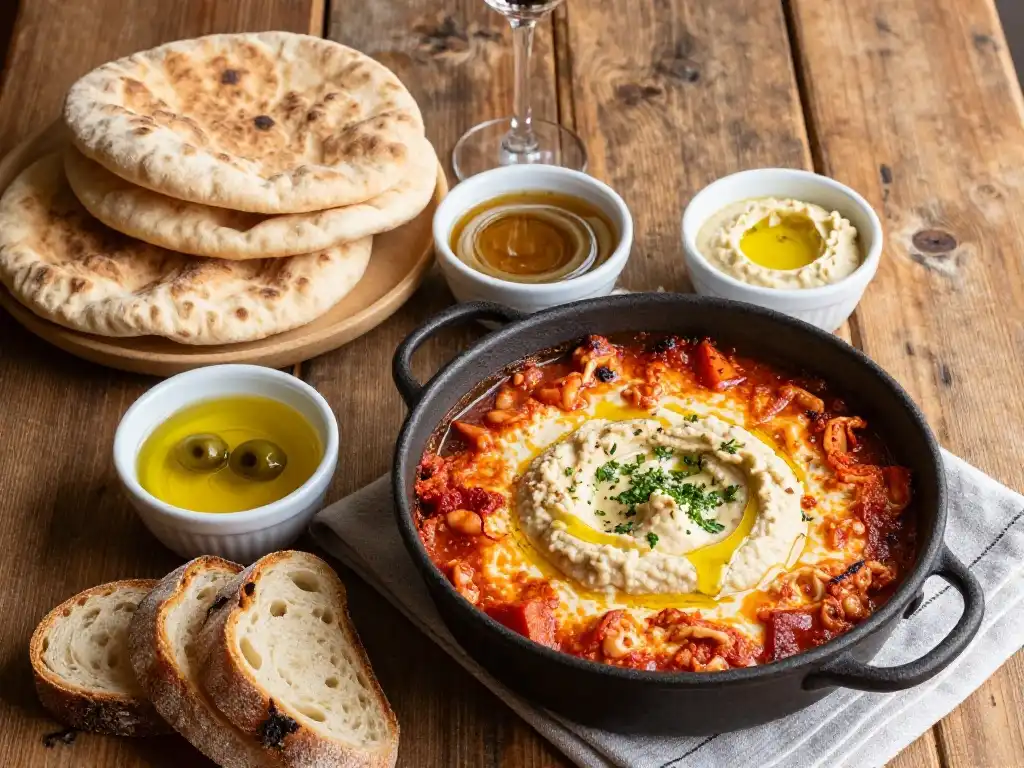 Best Breads and Sides to Serve Alongside Your Chickpea Shakshuka