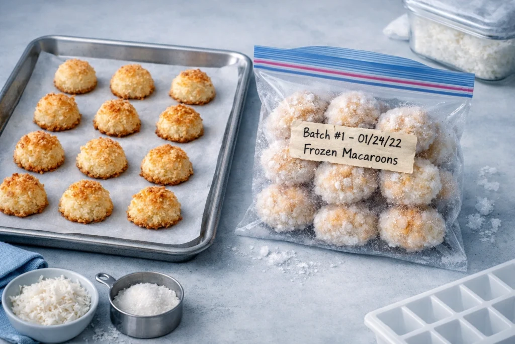 Can You Freeze 3 Ingredient Coconut Macaroons?