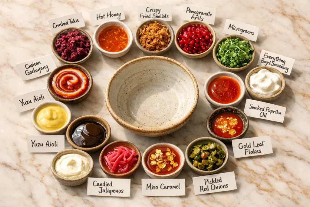 Creative Ugly Dip Topping and Garnish Ideas That Steal the Show