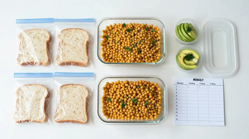 Chickpea Salad Sandwich Meal Prep Guide That Saves Your Whole Week