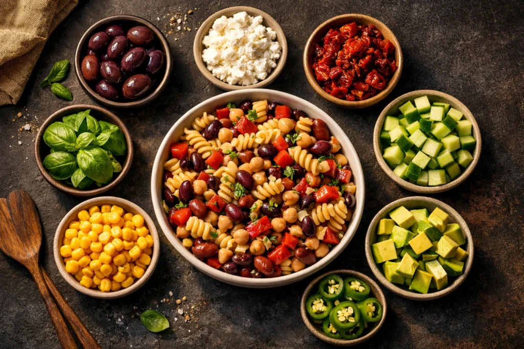Best Toppings and Add-Ins for 3 Bean Pasta Salad