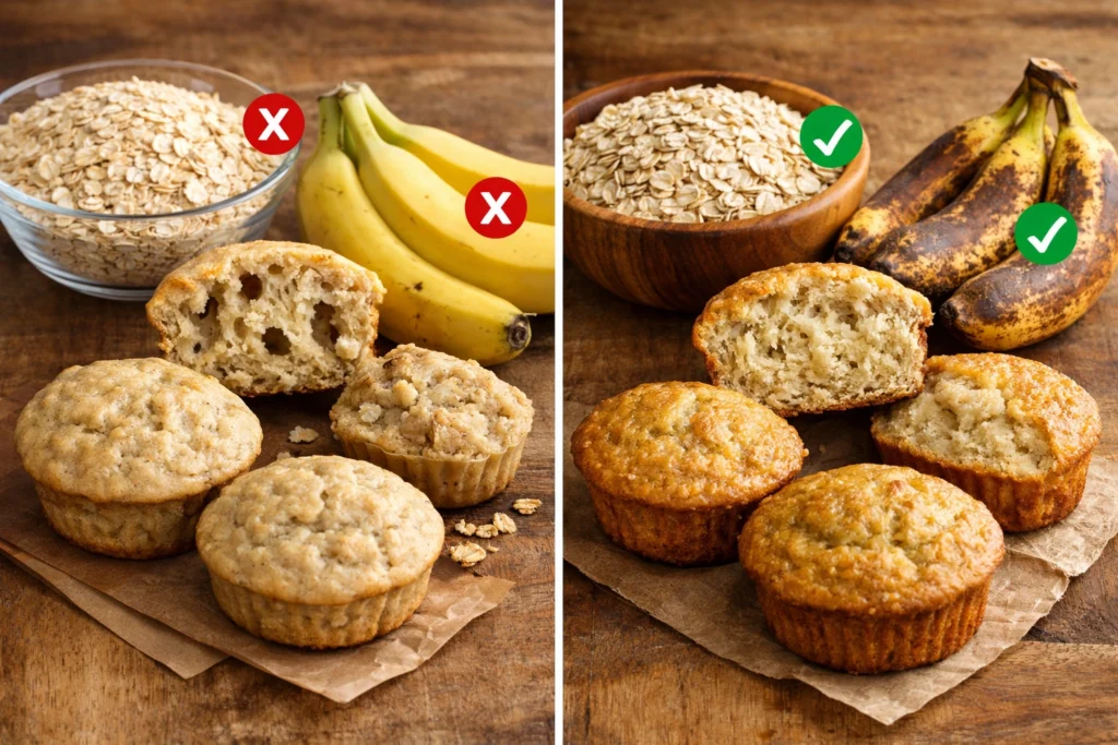 Common Banana Oat Muffin Mistakes and How to Fix Them