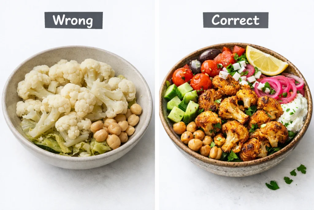 Common Greek Cauliflower Bowl Mistakes and How to Fix Them Every Time