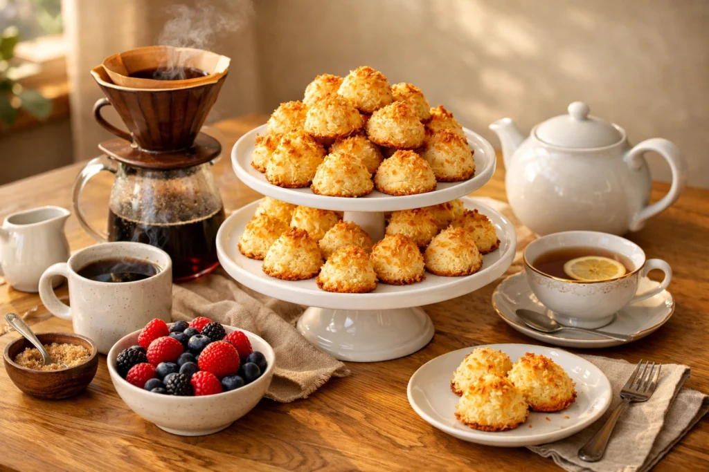 What to Serve With 3 Ingredient Coconut Macaroons
