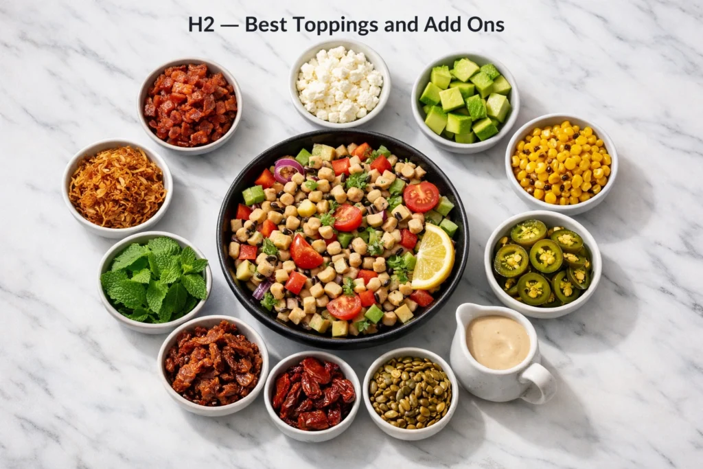 Best Toppings and Add Ons for Black Eyed Pea Salad That Elevate Every Bite